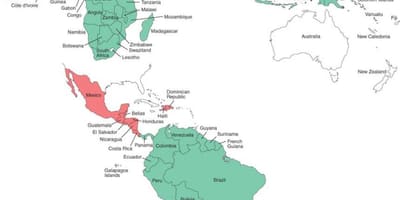 Ramani ya Belize malaria 