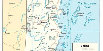 Belize mito ramani