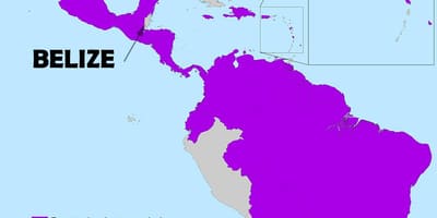 Ramani ya Belize zika